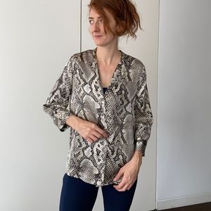 L’Agence Silk Shirt